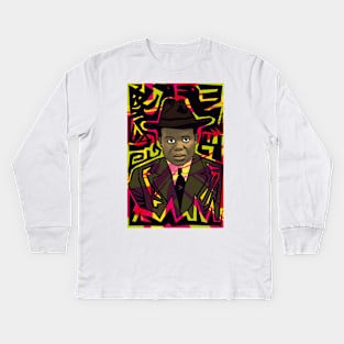 Hubert H. Harrison Kids Long Sleeve T-Shirt